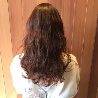 ロング 松村　由莉香/ カラー/髪質改善のヘアスタイル