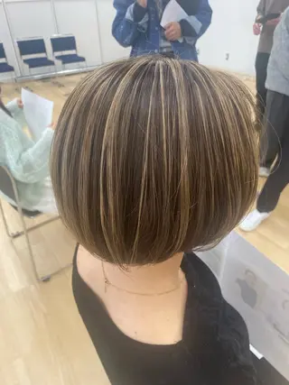 ミディアム カラー jouir武蔵村山所属・matsuura keisukeのヘアスタイル