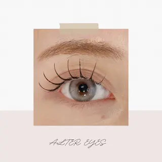 マツエク・マツパ ALTER EYES AKINAのマツエク・マツパデザイン