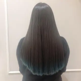 ロング 似合わせ艶髪カラー ❤️ハダユミのヘアスタイル