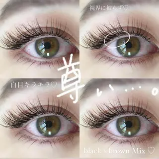 マツエク・マツパ go today shaire salon iris duo店所属・表参道eyelist kazuhaのマツエク・マツパデザイン