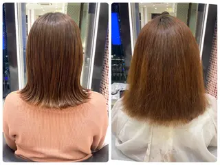 ミディアム パーマ ❤️パーマ美容師✂︎ 井口美緒のヘアスタイル