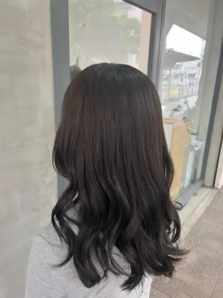 セミロング カラー A･One  青山店所属・🦎今川 かりん🦎のヘアスタイル