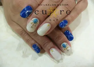 ミディアム ネイル ネイルサロン Cureのネイルデザイン