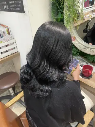 ロング カラー 横浜/エクステ/パー マ/おとはのヘアスタイル