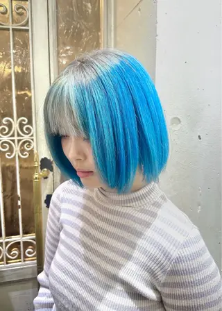 ショート 似合わせ/ハイトーン ✂︎ゆーぴ✂︎のヘアスタイル