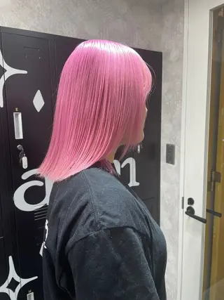 ミディアム カラー 【美髪ハイトーン】 髪質改善/大和🎀のヘアスタイル