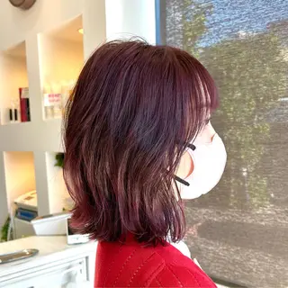 ミディアム 篠原 大稀のヘアスタイル