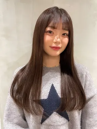 ロング カラー ヘアアレンジ 🪸ハイトーンカラー エクステmisakiのヘアスタイル