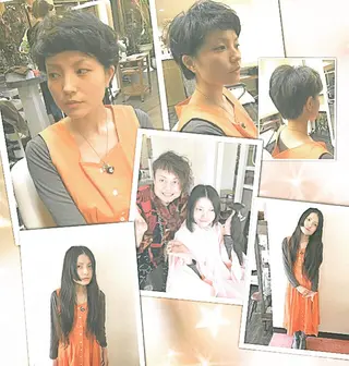 ショート ロング nishimura makotoのヘアスタイル