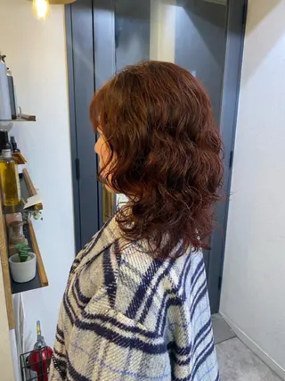 セミロング 🖤🌀くるくる パーマ🌀🖤ayaのその他イメージ