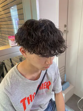 パーマ メンズ 町田エリアＮｏ．１/ パーマ特化/太田京希のヘアスタイル
