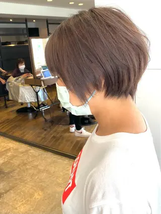 ショート カラー 谷合 貴志のヘアスタイル