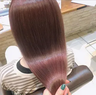 ロング Comado所属・中沢梨々花 🎀透明感カラーのヘアスタイル