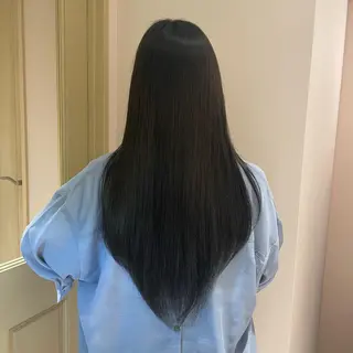 ロング マホ/日吉/髪質改善 /レイヤー/ガーリーのヘアスタイル