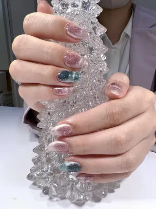 ロング ネイル ネイルサロン ロア旧ジョリーのネイルデザイン