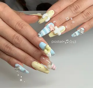 ネイル .*･ﾟCHAM NAIL✧︎*。のネイルデザイン