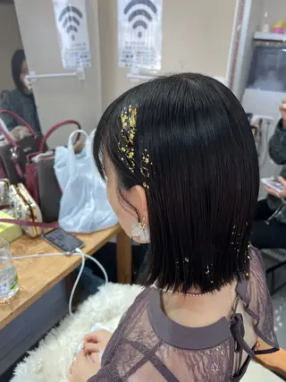 ショート ヘアアレンジ 山室 敬義のヘアスタイル