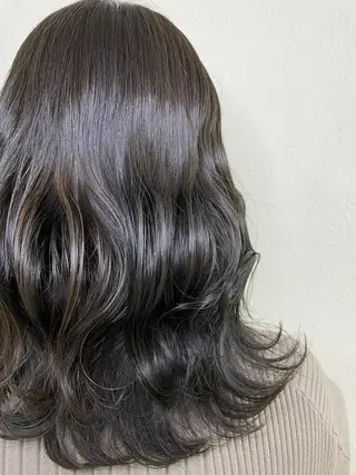 ミディアム カラー ✨髪質改善特化サロン ✨グシユキヤ✨のヘアスタイル