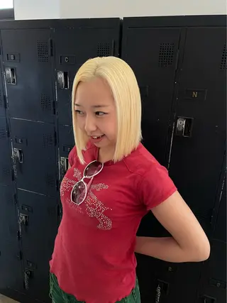 カラー 前田 海耀のヘアスタイル