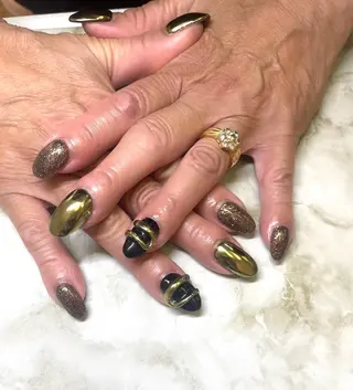 ミディアム LeLien所属・LeLien ♡のネイルデザイン