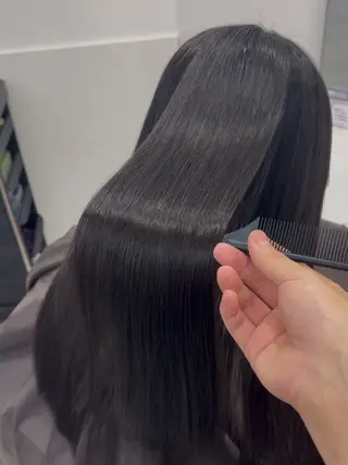 ロング 加藤 優眞のヘアスタイル