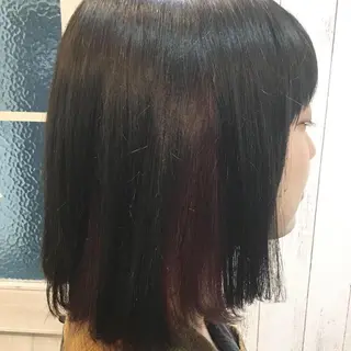 ミディアム カラー embrace エンブレイスのヘアスタイル