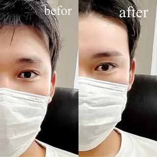 メンズ アイブロウ un par un アンパルアン所属・un par unの眉毛・アイブロウイメージ