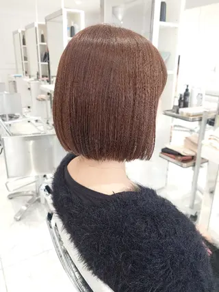 ミディアム カラー ✨ブリーチなし透明感 カラー✨ゆりかのヘアスタイル