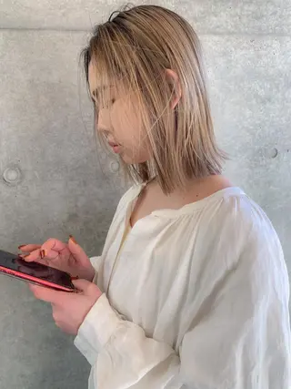 ミディアム カラー chill所属・topstylist fukudaのその他イメージ