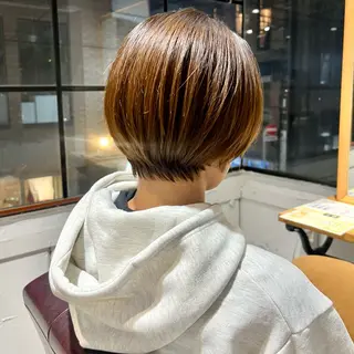 ショート 吉祥寺/パーマ/ カラー/Abeのヘアスタイル