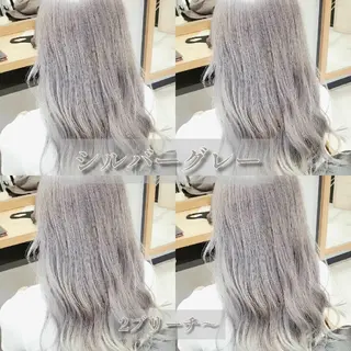 ロング カラー キッズ メンズ ブリーチ+髪質改善 縮毛矯正/佐伯 駿のヘアスタイル