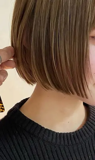 ショート MIGxLIG所属・けー ボブのヘアスタイル