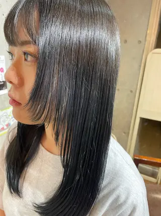 セミロング 坂本 勇将のヘアスタイル