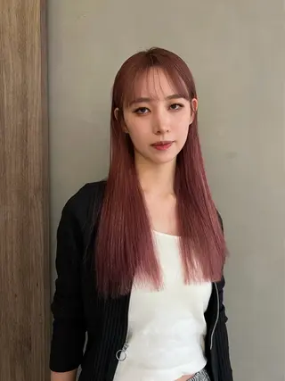 ロング カラー 美髪・シールエクステ ホソタニリョウコのヘアスタイル