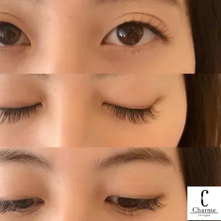 マツエク・マツパ 完全個室‼︎Charme(シャルム)美容室併設eyelashサロン所属・【Charme 】 シャルムのマツエク・マツパデザイン