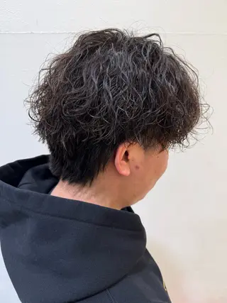 パーマ メンズ 山田 翔真のヘアスタイル