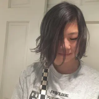 ミディアム 🌸ハイトーン 新田　廉 🌸のヘアスタイル