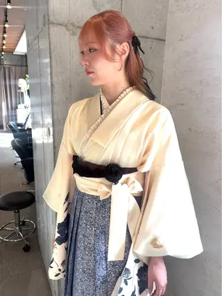 ロング ヘアアレンジ Reve  resort所属・美髪× ヘアセット✨Araiのヘアスタイル