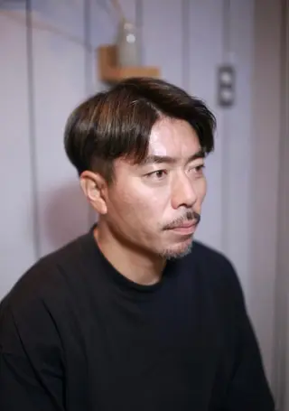 ショート カラー メンズ 大西 カズマのヘアスタイル