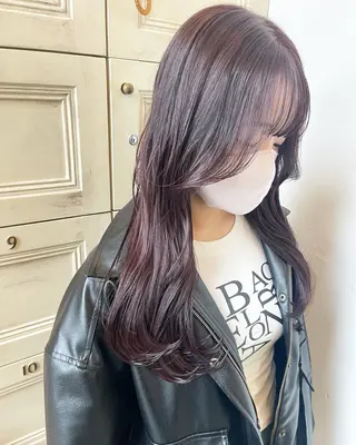 セミロング 剣持友希/ifh iizuka/高崎のヘアスタイル