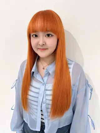 ロング SE ITAのヘアスタイル