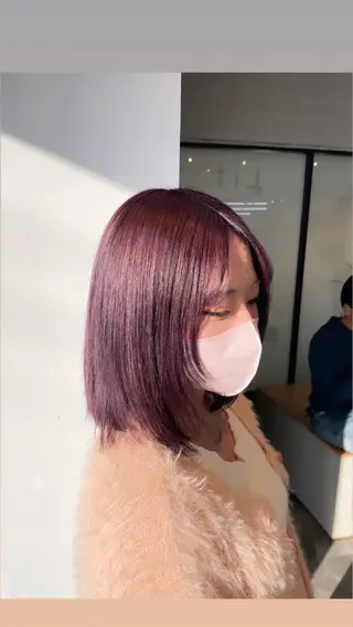 カラー ブリーチカラー特化 ✨️永井諒のヘアスタイル