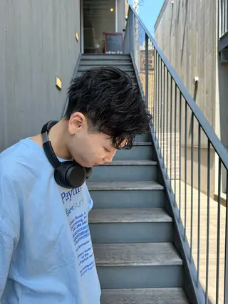 ショート 似合わせレイヤー 海外風レイヤーmioのヘアスタイル