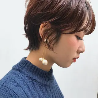 ショート カラー 日々所属・谷 大地のヘアスタイル