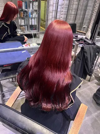 カラー AYANE 韓国ヘア /レイヤーカットのヘアスタイル