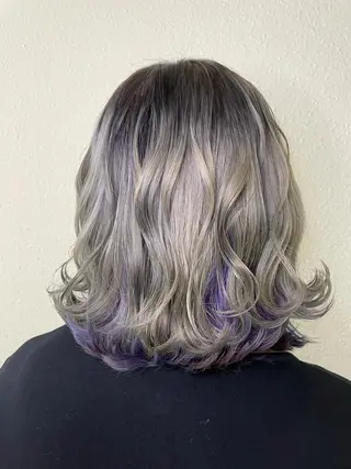 ミディアム カラー ✨髪質改善特化サロン ✨グシユキヤ✨のヘアスタイル