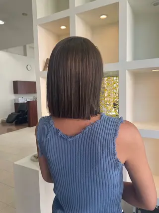 ショート カラー alu所属・マキノ キョウカのヘアスタイル