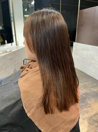 ロング パーマ フクシマ ココのヘアスタイル