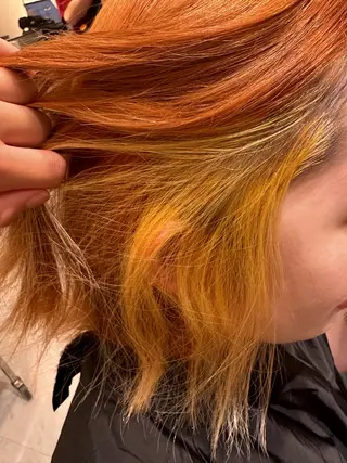 カラー はらゆか🦄レディー スカット🧸のヘアスタイル